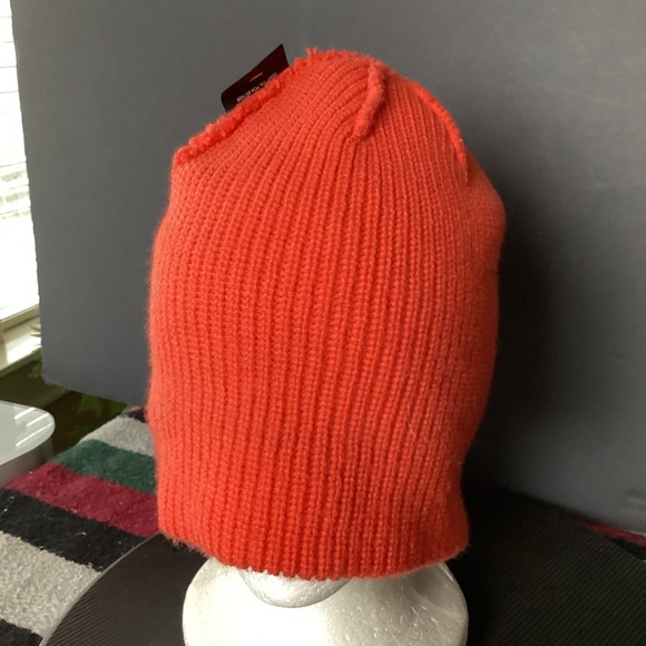 Burton Orange Knit Beanie Hat - Picture 2 of 11